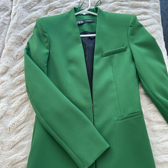 Zara Vibrant Green Women’s Blazer - Picture 9 of 9